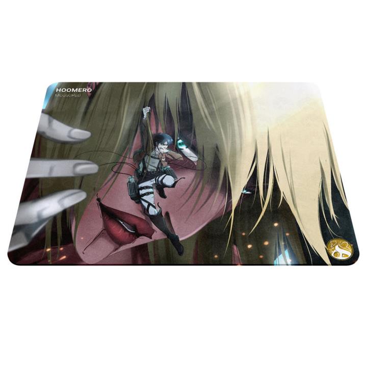 ماوس پد هومرو مدل A3260 طرح انیمه اتک آن تایتان Hoomero Attack on Titan A3260 Mousepad